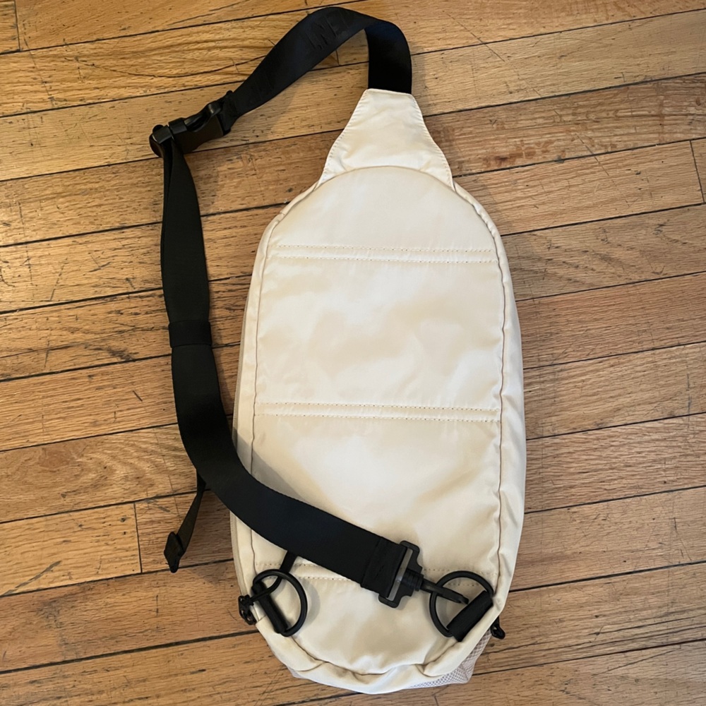 Fp Movement By Free People Cream And Beige Crossbody Sling Bag View 4